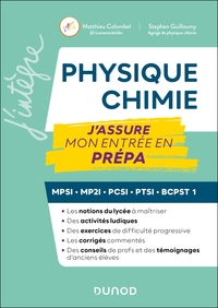 Image de Physique-Chimie, J'assure mon entrée en prépa