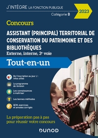 Picture of Concours Assistant (principal) territorial de conservation du patrimoine et des bibliothèques - 2023
