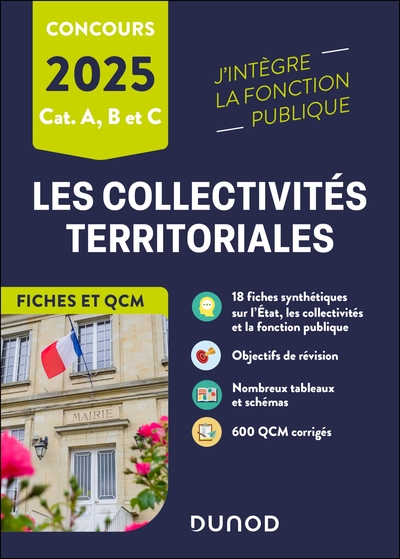 Picture of Les collectivités territoriales en fiches et QCM - 2025