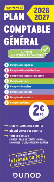 Image de Plan comptable général - PCG - 2026-2027