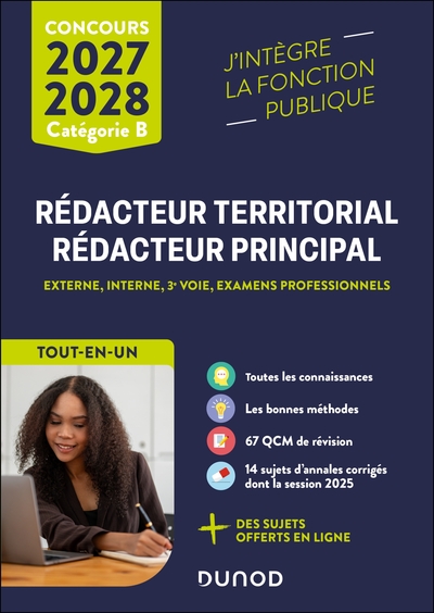 Image de Concours Rédacteur territorial, Rédacteur principal - 2027-2028