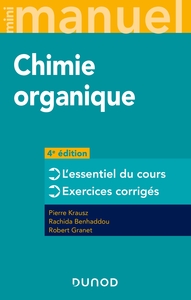 Image de Mini manuel de Chimie organique - 4e éd.