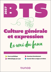 Image de BTS Culture générale et Expression 2027
