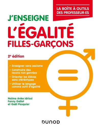 Image de J'enseigne l'égalité filles-garçons - 2e éd.