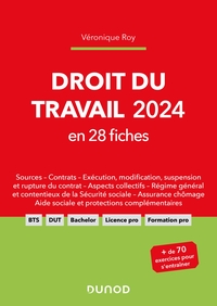 Picture of Droit du travail 2024 en 28 fiches
