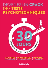 Picture of Devenez un crack des tests psychotechniques en 30 jours - 3e éd.