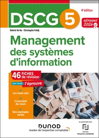 Picture of DSCG 5 Management des systèmes d'information - Fiches de révision - Réforme 2026-2027