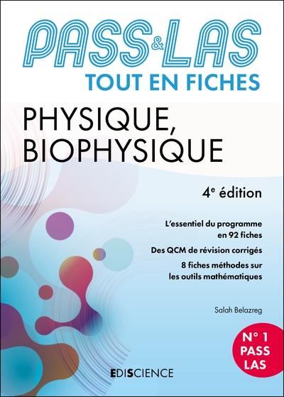 Picture of PASS & LAS Tout-en-fiches Physique et Biophysique