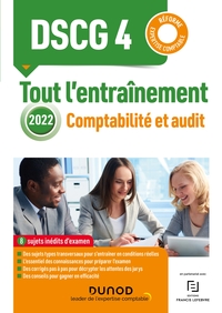 Picture of DSCG 4 - Comptabilité et audit 2022 - Tout l'entraînement
