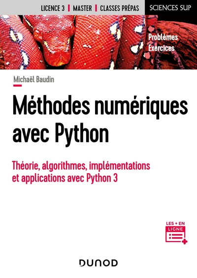 Picture of Méthodes numériques avec Python