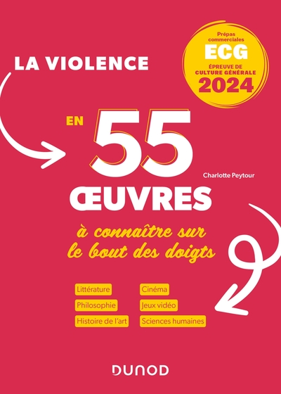 Picture of La violence 55 oeuvres à connaître sur le bout des doigts ECG - Thème de culture générale 2024