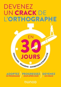 Picture of Devenez un crack de l'orthographe en 30 jours
