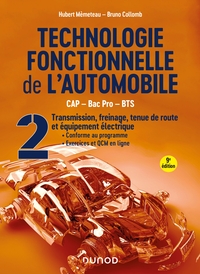 Picture of Technologie fonctionnelle de l'automobile - Tome 2 - 9e éd.