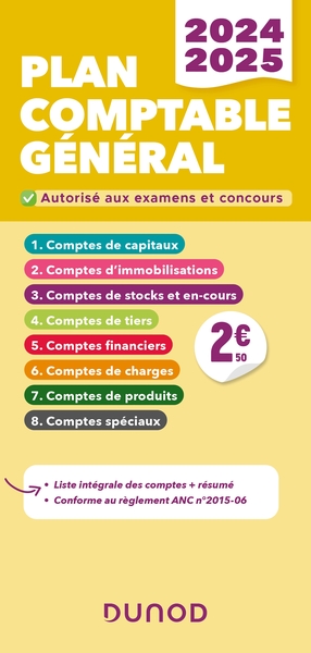 Picture of Plan comptable général - PCG - 2024-2025