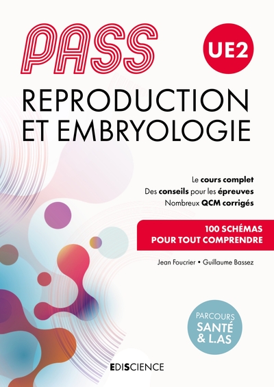 Image de PASS UE2 Reproduction et Embryologie - Manuel : cours + entraînements corrigés