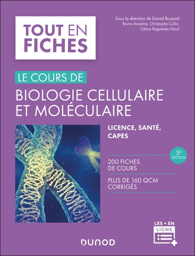 Image de Le cours de biologie cellulaire et moléculaire - 5e éd.