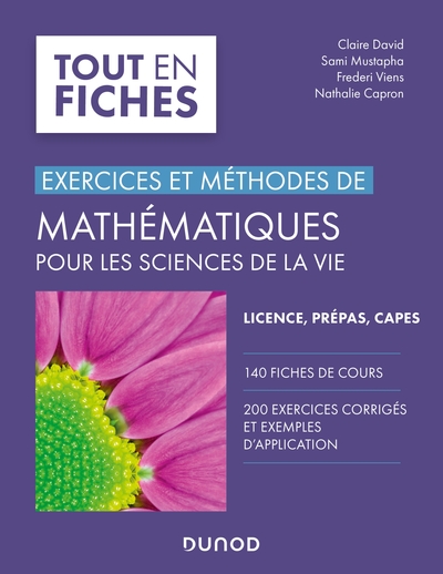 Picture of Mathématiques pour les sciences de la vie