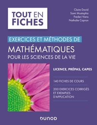 Picture of Mathématiques pour les sciences de la vie