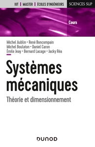 Image de Systèmes mécaniques - Théorie et dimensionnement