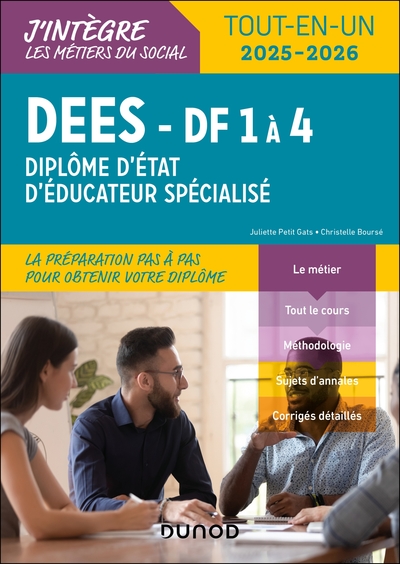 Picture of DEES - DF 1 à 4 - Diplôme d'État d'éducateur spécialisé - 2e éd.