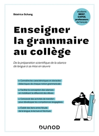 Picture of Enseigner la grammaire au collège