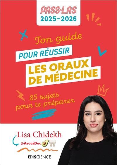 Image de Ton guide pour réussir les oraux de médecine - PASS et LAS 2025-2026