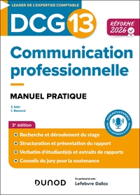 Picture of DCG 13 - Communication professionnelle - Réforme 2026-2027