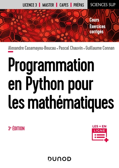 Picture of Programmation en Python pour les mathématiques - 3e éd.