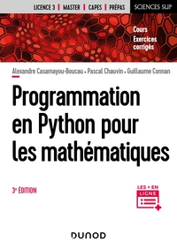 Picture of Programmation en Python pour les mathématiques - 3e éd.