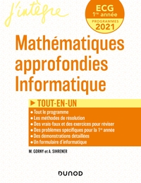 Image de ECG 1 - Mathématiques approfondies, Informatique - Tout-en-un