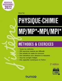 Image de Physique-Chimie Méthodes et exercices MP/MP*-MPI/MPI* - 2e éd.