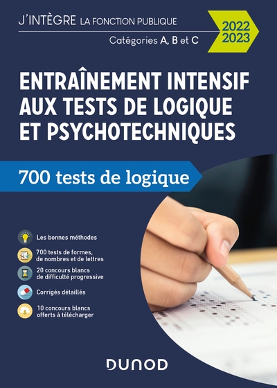 Picture of Entraînement intensif aux tests de logique et psychotechniques - 2022-2023