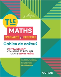Image de Cahier de calcul en maths Terminale