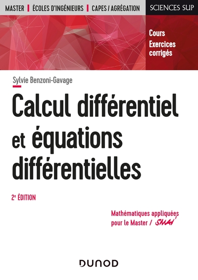 Picture of Calcul différentiel et équations différentielles - 2e éd. - Cours et exercices corrigés
