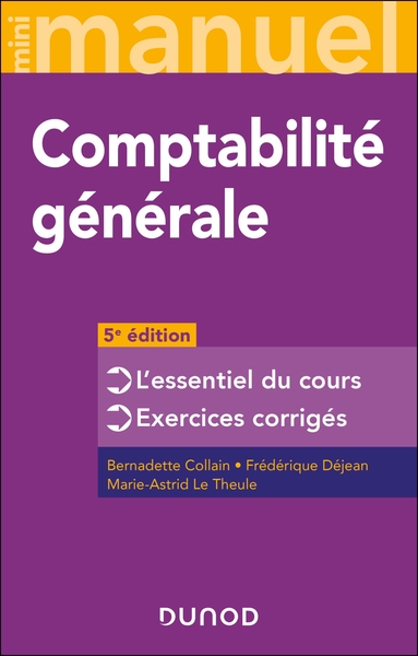 Picture of Mini manuel - Comptabilité générale - 5e éd.