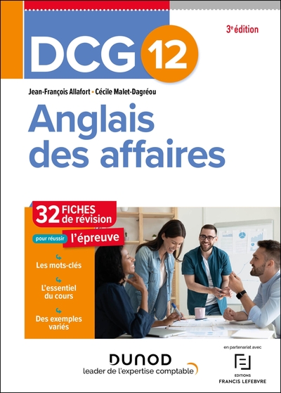 Picture of DCG 12 - Anglais des affaires - Fiches de révision - 3e éd.