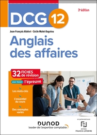 Picture of DCG 12 - Anglais des affaires - Fiches de révision - 3e éd.
