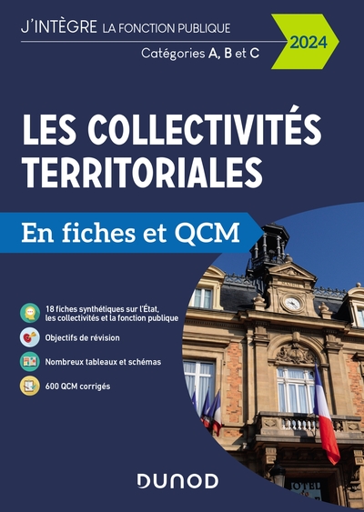 Picture of Les collectivités territoriales en fiches et QCM - 2024