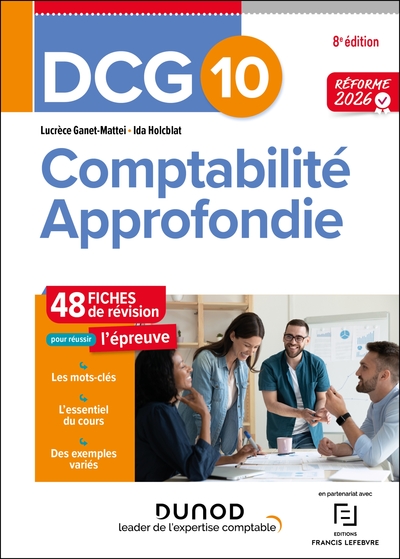 Picture of DCG 10 - Comptabilité approfondie - Fiches - Réforme 2026-2027