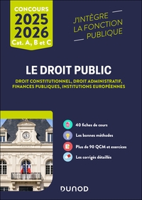 Picture of Le Droit public 2025-2026 - Catégories A, B et C