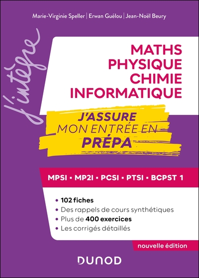 Picture of Maths-Physique-Chimie-Informatique, J'assure mon entrée en prépa