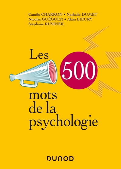 Image de Les 500 mots de la psychologie