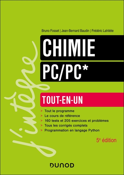 Image de Chimie Tout-en-un PC/PC* - 5e éd.