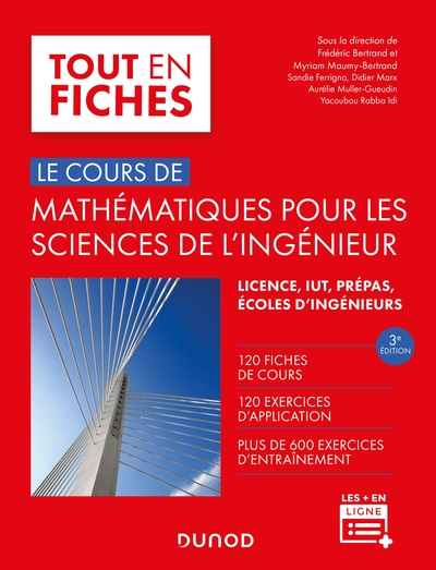 Picture of Mathématiques pour les sciences de l'ingénieur - 3e éd. -