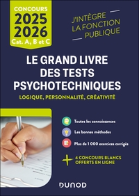 Picture of Le Grand Livre des tests psychotechniques 2025-2026