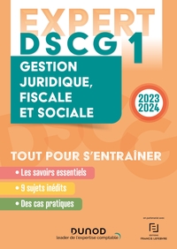 Picture of DSCG 1 - EXPERT - Gestion juridique, fiscale et sociale 2023-2024