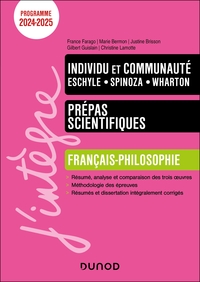 Picture of Individu et communauté - Manuel Prépas scientifiques Français-Philosophie - 2024-2025