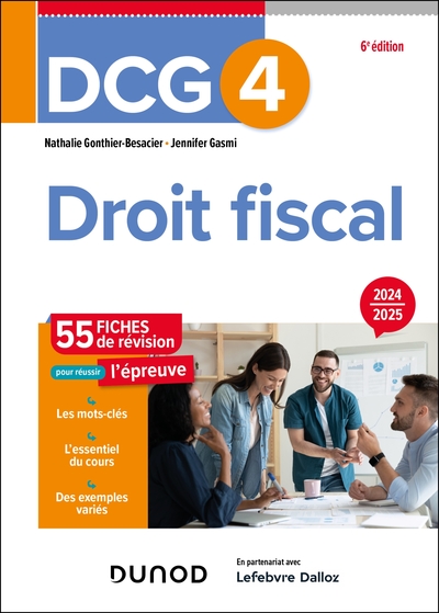 Picture of DCG 4 - Droit fiscal - Fiches 2024-2025