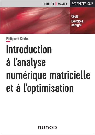 Picture of Introduction à l'analyse numérique matricielle et à l'optimisation - 5è éd.