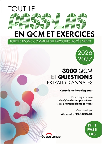 Picture of Tout le PASS & LAS en QCM et exercices 2026-2027